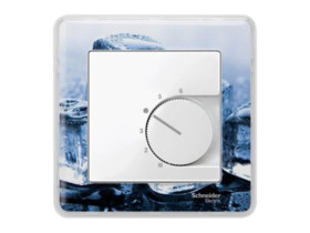 MERTEN Płytka czołowa regulatora temperatury pokojowej biel polarna Sys M MTN534719 SCHNEIDER ELECTRIC