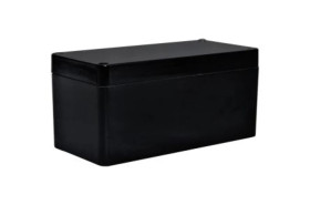 Obudowa ogólnego użytku Czarny IP66 Neopren, 110 x 75 x 75mm, RS PRO