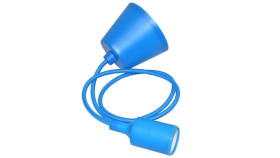 Oprawa Kido Na Żarówkę E27 Z Przewodem Niebieska