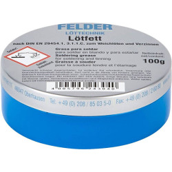 Felder 243100501 Flux 100g F-SW 21 Zinc &amp; Ammonium Chloride Paste
