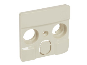NILOE Plakietka do gniazd TV kremowa 764667 LEGRAND