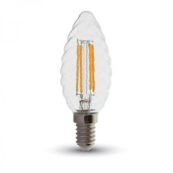 Żarówka Led Filament 4W E14 C35 2700K 400lm 300st. Ściemniana 214367