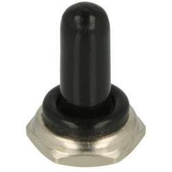 Osłona przełącznika serii KN3 guma, czarny A-SC-KN3-T3