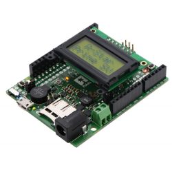 A-Star 32U4 Prime SV microSD z wyświetlaczem LCD - płytka z mikrokontrolerem ATmega32U4, złącza zgodne z Arduino