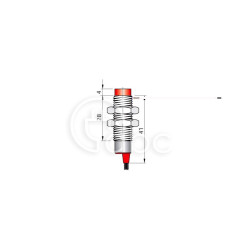 Czujnik indukcyjny SI12-NE4 LC5, I12000333