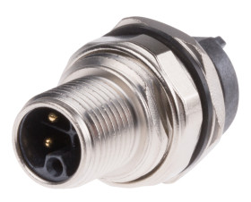 Złącze wielostykowe przemysłowe 5-pinowe M12, panelowe Gniazdo HARTING