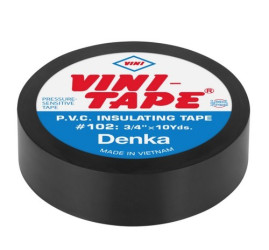 TAŚMA IZOLACYJNA CZARNA PVC VINI TAPE 0,15x19mm 10y