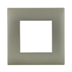 DANTE Ramka pojedyncza tworzywo lakierowane SATYNA 455081