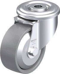 Blickle 946658 LER-PO 80KA-ELS-FA Rolka obrotowa z blachy stalowej Średnica koła: 80 mm Maksymalne obciążenie: 150 kg 1