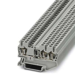 Kostka zaciskowa na szynie DIN Phoenix Contact 28 → 12AWGZacisk sprężynowy ST 500mA 800 V