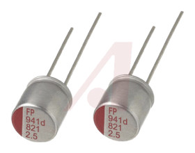 Kondensator 1000μF 6.3V dc THT Nichicon roztaw: 3.5mm 8 x 8mm