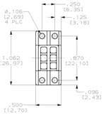 Złącza okrągłe 6-pinowe Subminiaturowe Wtyczka TE Connectivity