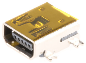 Złącze USB Micro AB Montaż powierzchniowy Żeński 2.0