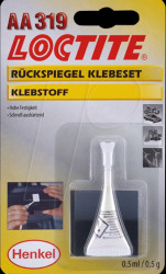 AA 319 Loctite AA 319 glass and metal adhesive 2-KNo mix, 0.5 ml