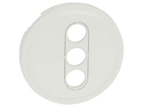 CELIANE Plakietka gniazd 3xrca/yuv/s-v biała 068213 LEGRAND