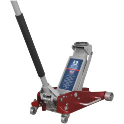 Sealey RJAS2500 Trolley Jack 2.5tonne Aluminium/Steel Rocket Lift