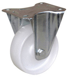 Koło samonastawne średnica kabla 125mm Płyta Guitel Hervieu 125kg wysokość całkowita 158mm