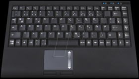 12861 (GER) Keyboard - USB - black - mini