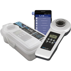 Water ID POL01 PoolLab 1.0 Photometer for Chlorine pH Alkalinity Analysis