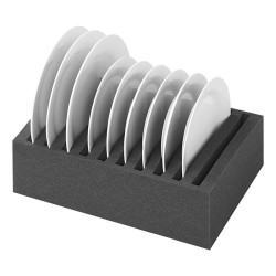 Pianka na talerze szkło zabezpieczenie