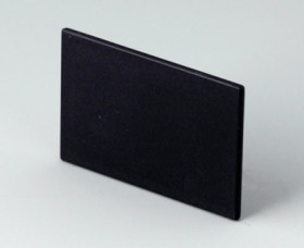 Rear panel, PPO, (W x H) 42.3 x 29.6 mm, black, B6112222