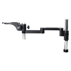 HAYEAR Uchwyt mikroskopu z ramieniem ruchomym i dwutlenkiem węgla o średnicy 76 mm i koncentratorze o średnicy 50 mm do mikrosko