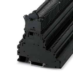 Złączka szynowa bezpiecznikowa Phoenix Contact poziomy: Podwójny 10AWG UT 4 - L/HESILED 30A