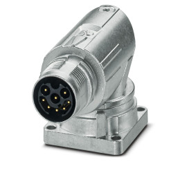 Złącze wielostykowe przemysłowe 8-pinowe M17 Montaż przedni Wtyczka Phoenix Contact