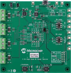 Płyta rozwojowa Microchip Płytka ewaluacyjna Zestaw testowy Połączenie zasilania