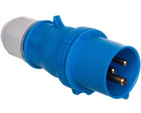 Wtyczka przenośna 16A 3P 230V 6h IP44 MULTI-GRIP Quick-Connect 2126