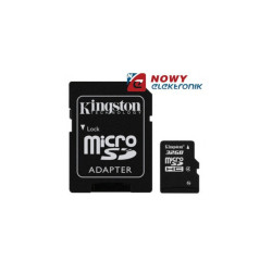 Karta pamięci micro SDHC 32GB K class 10 KINGSTON z adapt. UHS-I