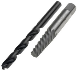 Wykrętarka do śrub, l. elementów: 2, w zestawie: Nr 6, 13/32 cala, Stal