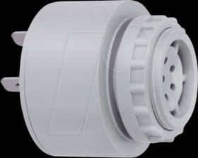 119.068.15 Electric buzzer EM continuous/pulsating 24 VAC/DC GY