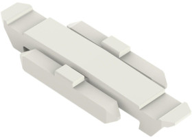 Locking latch, white, for tool actuation, 890-131