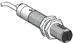 Czujniki fotoelektryczne Rozproszone w obudowie prostokątnej Telemecanique Sensors z wyjściem przekaźnikowym zakres 1 m