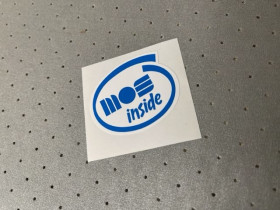 Inside case sticker