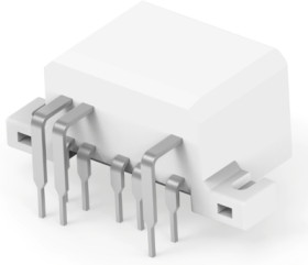 Plug, 8 pole, angled, 2 rows, white, 173856-1