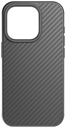 Black Rock Robust Carbon Cover Apple iPhone 15 Pro czarny Odporny na wstrząsy