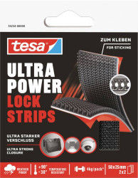 Taśma rzepowa tesa Ultra Power Lock 55234-00000-00, 4 kg, (D x S) 50 mm x 25 mm, 2 par(a)