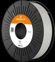 Pet-0303A250 PET filament, white, 1.75 mm, 2500 g