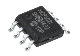 MCP602-I/SN Wzmacniacz operacyjny Microchip Powierzchnia 2 SOIC 2.8 MHz 5V 8-pinowy