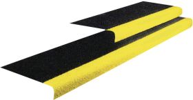 COBA Europe GRP010704S COBAGRIP® Stair Tread Płyta bazowa (D x S x W) 1 m x 345 mm x 5 mm czarny, żółty