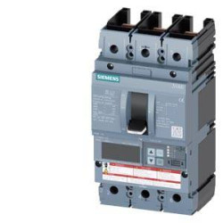 Wyłącznik zasilania Siemens 3VA6110-6KM31-2AA0 Zakres ustawienia (Prąd): 40 - 100 A Maksymalne napięcie przełączania: 60