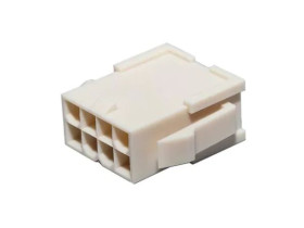 Obudowa złącza zagniatanego 8-pinowe 2-rzędowe raster: 4.2mm Molex Męski Montaż na panelu Mini-Fit 5558, 30490 Końcówki