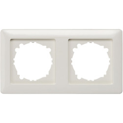 Siemens 5TG25520 DELTA Line Titanium White Frame 2-way 151 x 80mm