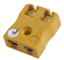 Złącze termoparowe Miniaturowe złącze gniazda płytki drukowanej RS PRO do Termopara typu J Miniaturowe Montaż na płytce