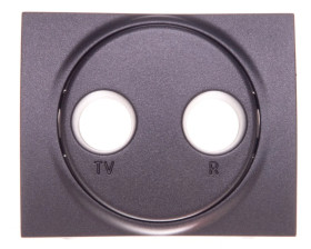 SISTENA LIFE Plakietka gniazda RTV choco 771272