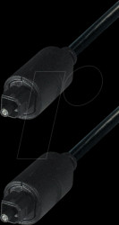 AL 2-1 TOSLINK cable, TOSLINK plug, 1 m