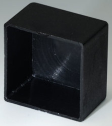 PA module enclosure, (L x W x H) 22.4 x 22.4 x 14 mm, black (RAL 9005), IP00, A8022148