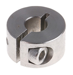 Pierścień osadczy, mocowanie: Śruba zaciskowa, śred. wału: 6mm, Stal nierdzewna